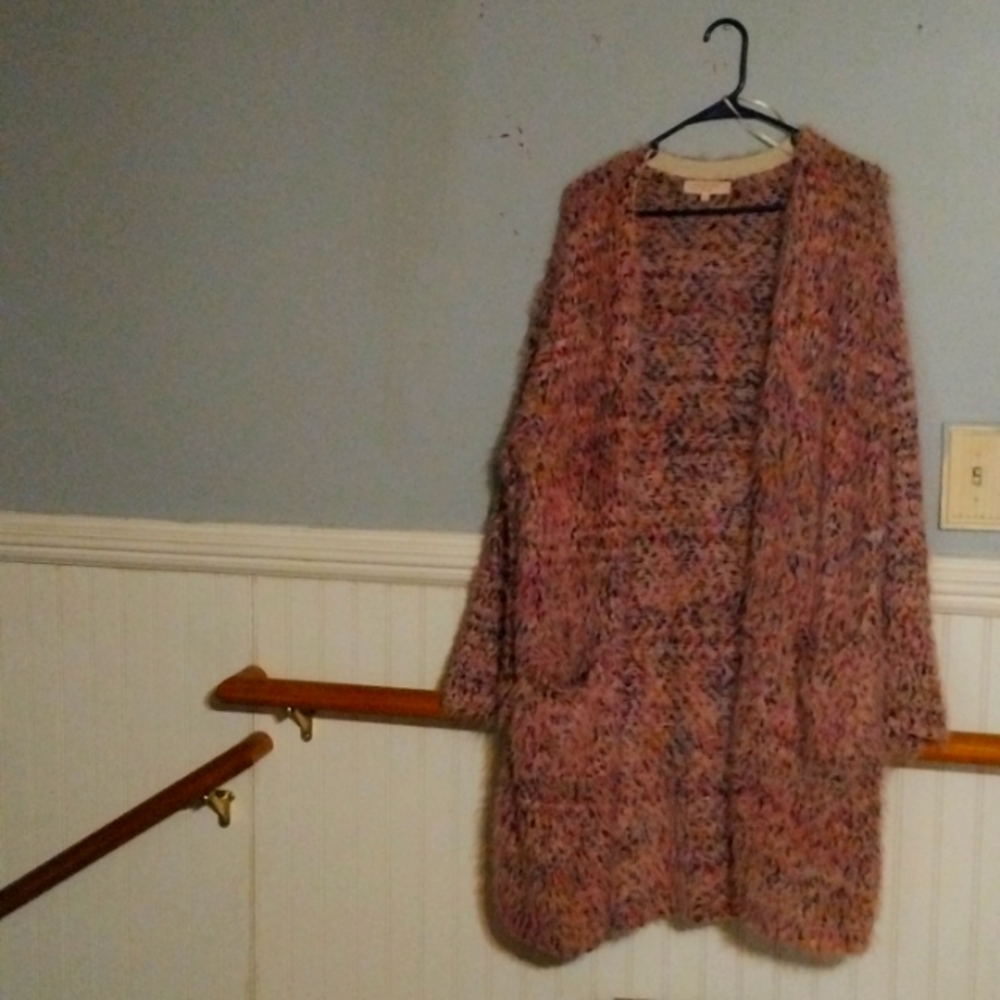 Cozy soft multi-colored sweater